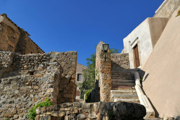 istock A view of the the city inside Monemvasia 1204418317