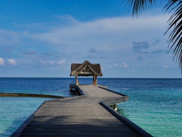 istock Footbridge into the sea - Kuramathi Maldives 1204418341