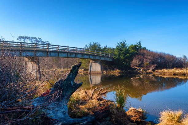 Siletz Bay Wildlife Refuge on Oregon Coast