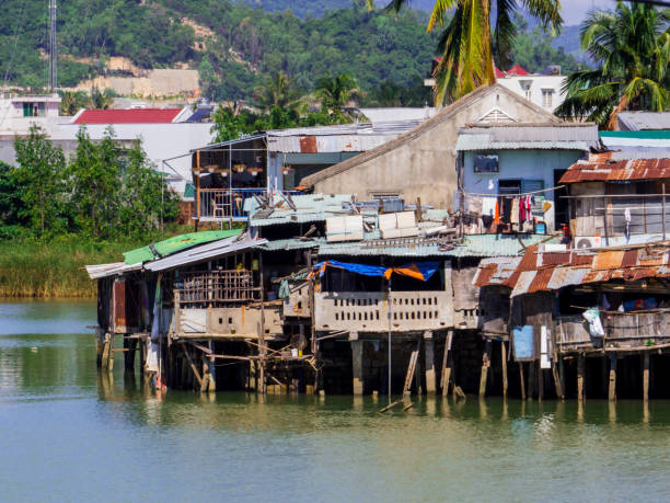 istock Floating houses in Nha Trang 1204420831