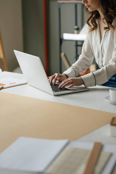istock A Businesswoman Typing on her Laptop 1204421994
