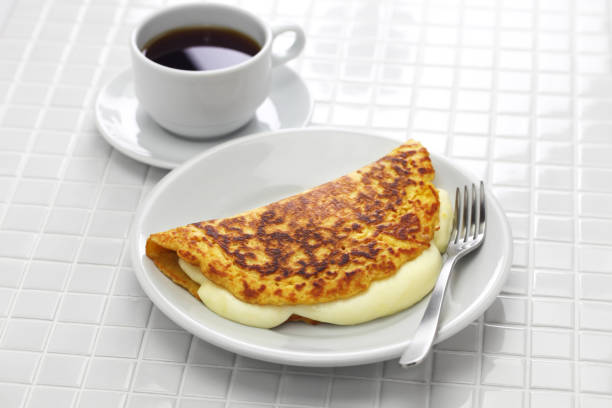 istock cachapa, venezuelan corn pancake 1204422240