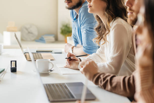 istock Businesspeople Having a Meeting 1204422392