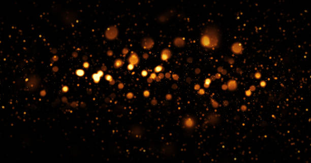 Glittery Defocused Lights Background stock photo