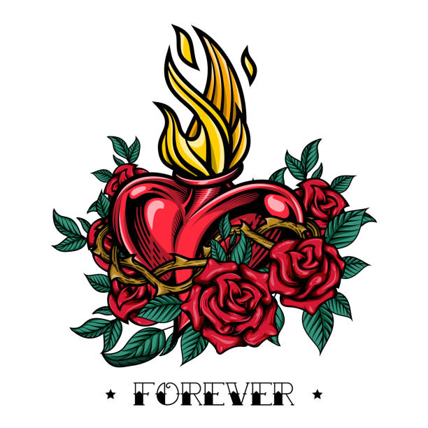 「永遠に」 - ポスターデザイン。 - latin pop点のイラスト素材／クリップアート素材／マンガ素材／アイコン素材