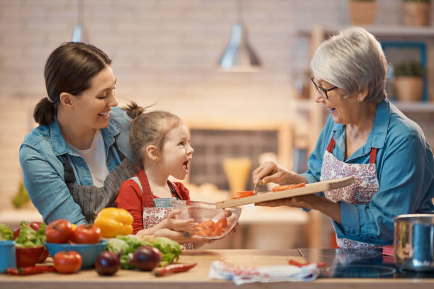 istock Homemade food and little helper 1204428543