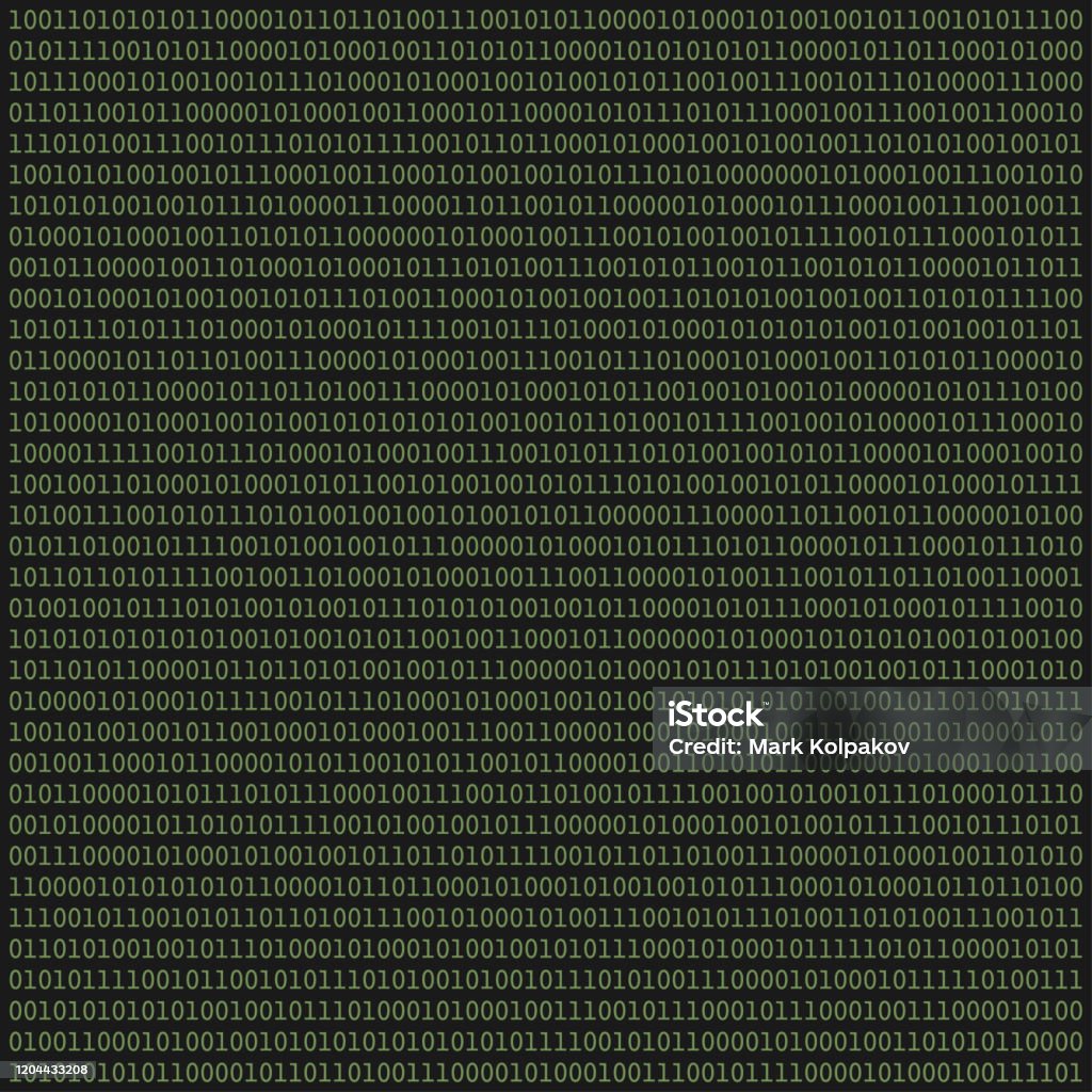 Pattern Binary Code Background Internet Programming Design Vector Stock ...