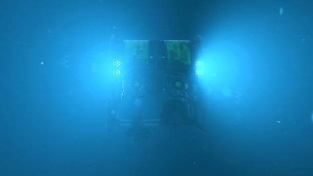 Underwater ROV stock photo
