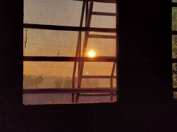 istock Morning sunshines through window starts the day 1204437818