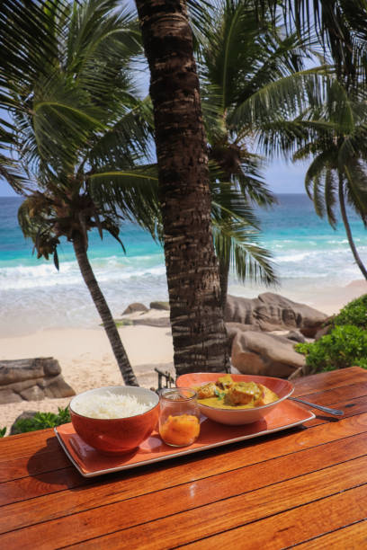 istock Seychelles Octopus Curry by the beach 1204442882