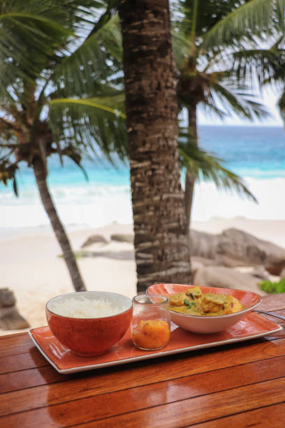 istock Seychelles Octopus Curry by the beach 1204442953