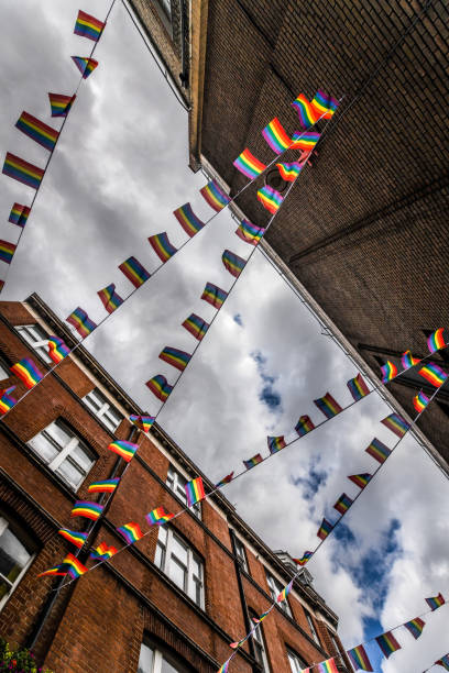 istock LGBT Flags In London Alleyway 1204450116
