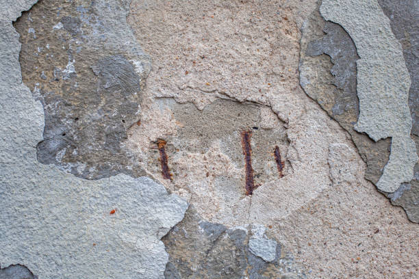 istock old concrete wall with embossed structure for background or wallpaper with high resolution 1204451216