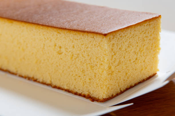 istock japanese sweets, castella cake, sponge cake (Japanese sponge cake) 1204454017