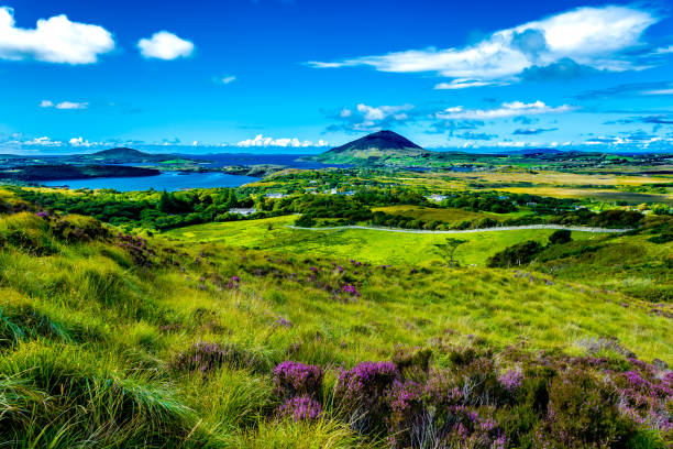 istock Landscape with Cost at Connemara in Ireland 1204472736