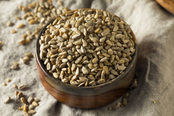 istock Raw Dry Organic Sunflower Seed Kernels 1204478645