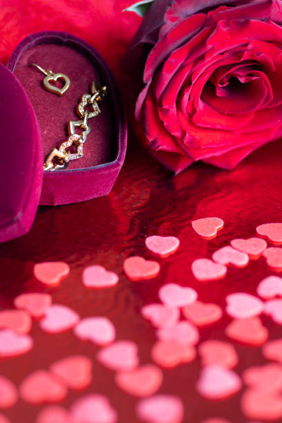 istock still life of Valentine's decoration 1204479935