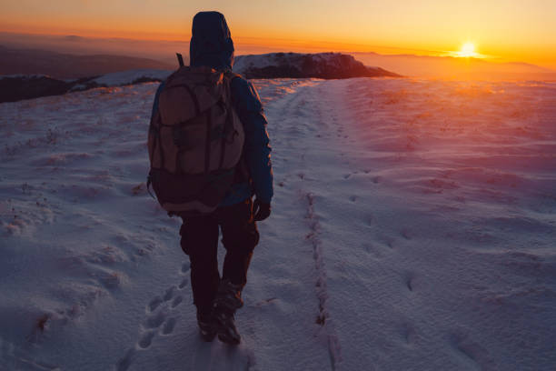 istock After a day of hiking, majestic sunset 1204482410