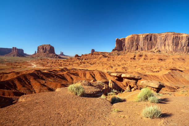 istock Monument Valley on the border between Arizona and Utah in USA 1204482425