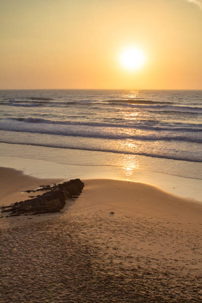 istock Beautiful sunset over the ocean 1204486460
