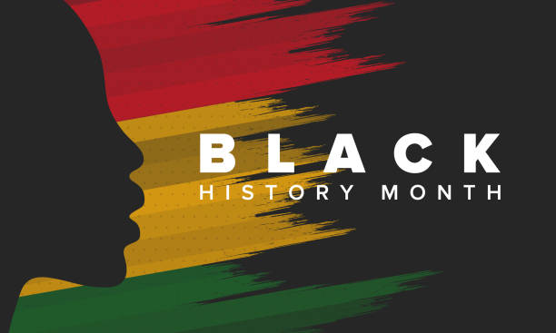 Black History Month. African American History. Celebrated annual. In February in United States and Canada. In October in Great Britain. Poster, card, banner, background. Vector illustration vector art illustration