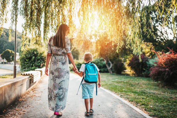 istock Little boy enjoying with his mum. 1204498014