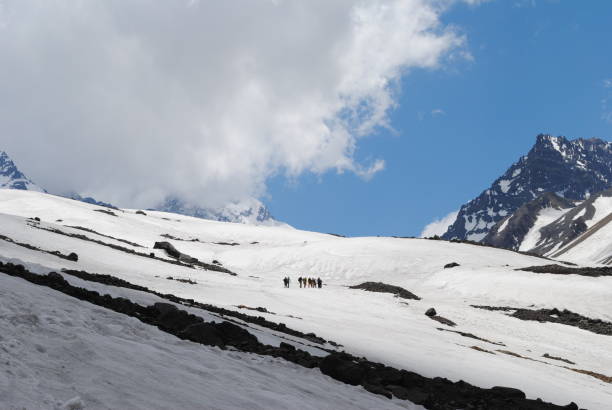 istock Landscape of mountain snow and nature 1204498281