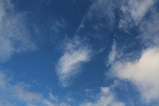 istock The vast blue sky and clouds sky. blue sky background with tiny clouds. blue sky panorama. blue sky beautiful. 1204500198