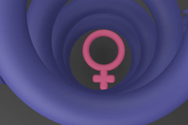 istock 3d rendering or International Women's Day concept 1204510576