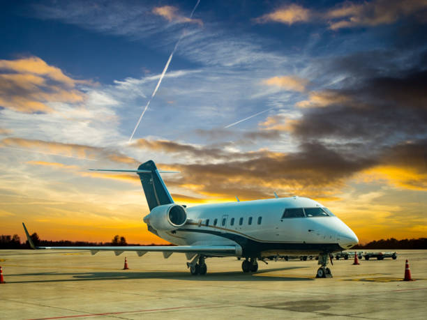 istock Airplane aircraft private passenger 1204512961