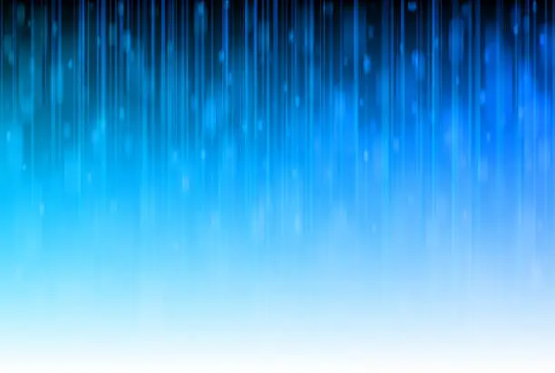 Vector illustration of Abstract blue blurred lines background