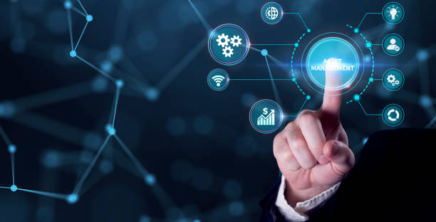 istock Business, Technology, Internet and network concept. Digital Marketing content planning advertising strategy concept.Asset management 1204523725