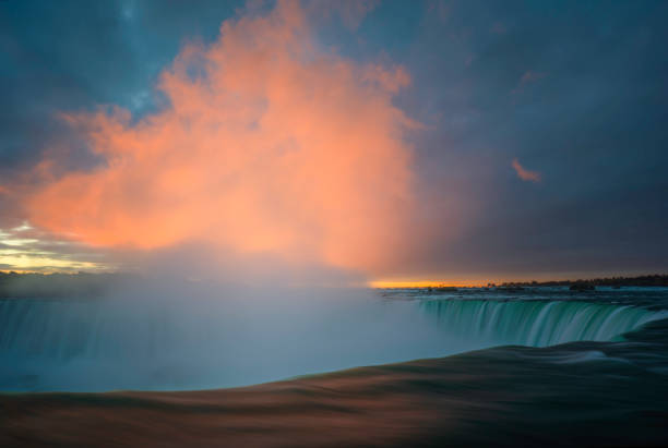 istock Niagara Falls in morning 1204528919