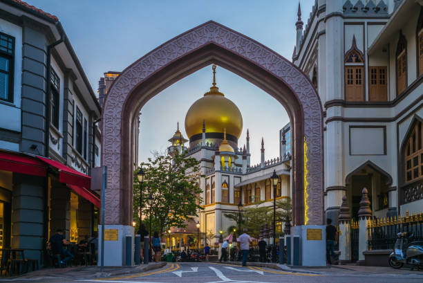 istock sultan masjid at arab street, singapore 1204529918