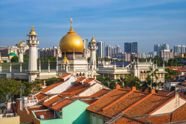 istock sultan masjid at arab street, singapore 1204529919