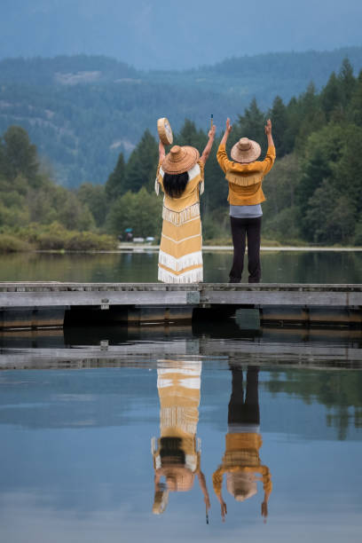 istock First Nations Women in Traditional Clothing 1204530449