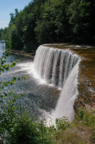istock Tahquamenon Falls State Park - Waterfall Side View 1204531543