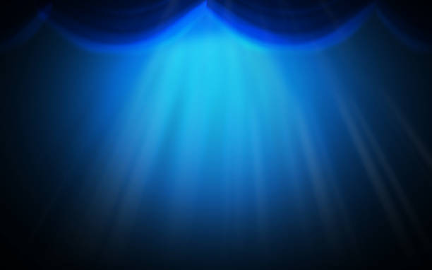 istock The concert on stage background with flood lights 1204535455