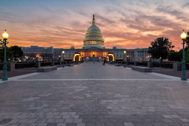 istock United States Capitol at sunset 1204540572
