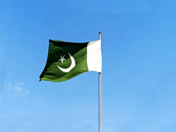 istock Pakistan National Flag 1204557440