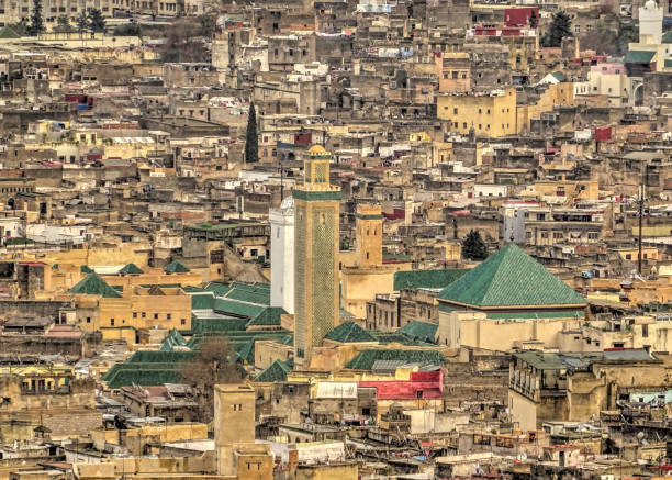 istock Fez medina cityscape, Morocco 1204563404