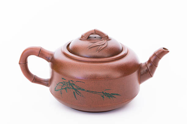 istock Chinese tea set，Chinese tea set isolated on a white background ，Chinese tea ceremony 1204569799