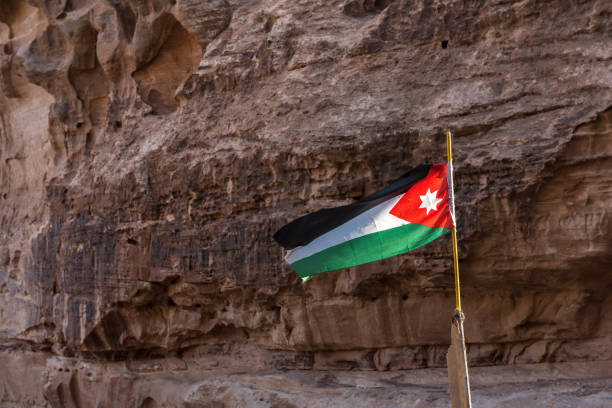 istock Flag of Jordan 1204577407