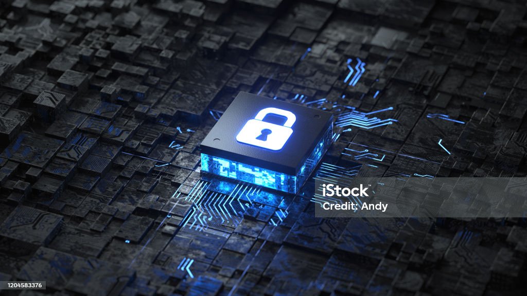 Data Security Lock Stock Photo - Download Image Now - Network Security ...