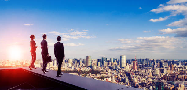 istock Prospect of business concept. Teamwork. 1204590139