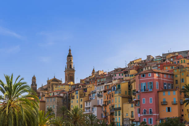istock Town Menton in France 1204595238