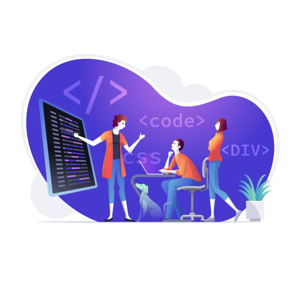 29,600+ Programmer Coding Stock Illustrations, Royalty-Free Vector ...