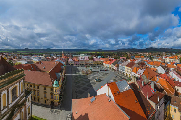 istock Old center in town Jicin - Czech Republic 1204601521