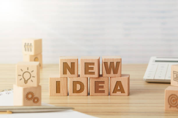 istock Business concept with toy blocks 1204612804