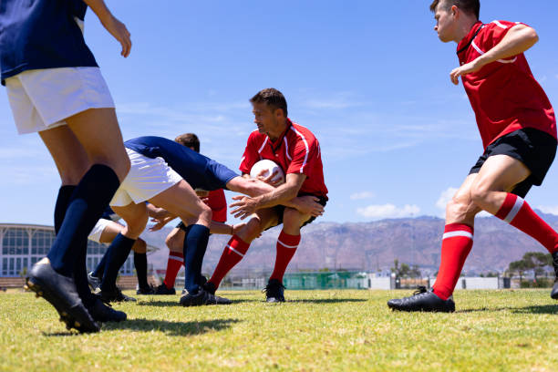 istock Rugby players in a match 1204618288